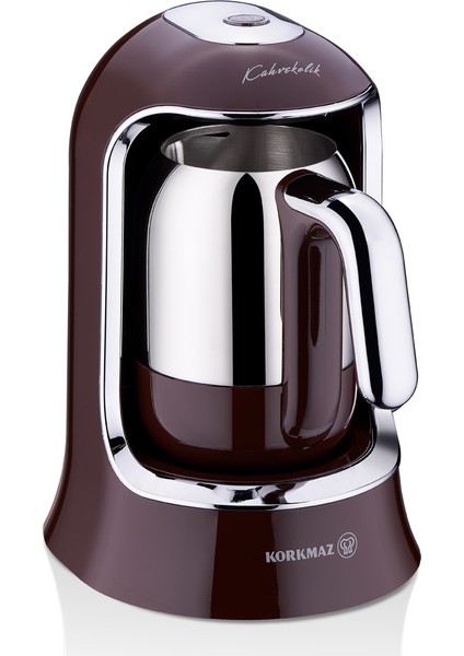 Kahvekolik Otomatik Kahve Makinesi Robusta Krom A860-18 fiyatları