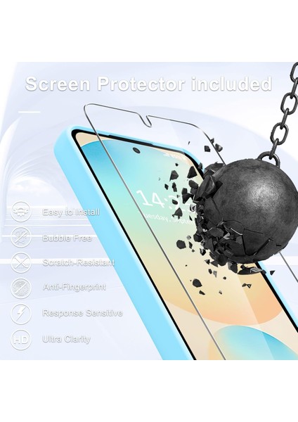 Samsung Galaxy A26 Uyumlu Ekran Koruyuculu Kılıf Magsafe Sarj Destekli Kamera Çıkıntılı Mat Kapak indirimleri