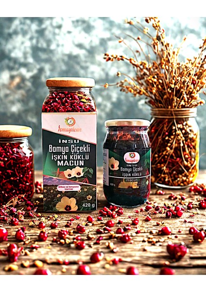 ISMAYILCAN -Bitkisel karışım - %100 Doğal içerik, Glikoz ve Koruyucu içermez. Sindirim Sistemine Faydalı, Doğal Enerji Kaynağı, Bağışık Sistemine Katkıda Bulunur.