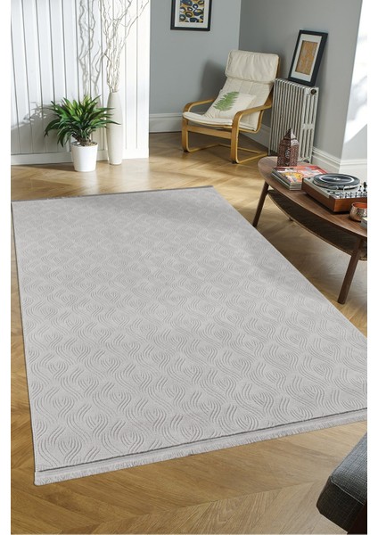 Rayne Koleksiyonu Bukle Kabartmalı Rölyef Kaymaz Tabanlı Yıkanabilir Salon,mutfak,koridor Vizon fırsatları