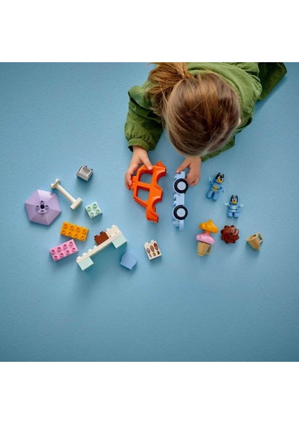 LEGO Duplo Bluey: Bluey ile Dondurma Gezisi 10458 modelleri