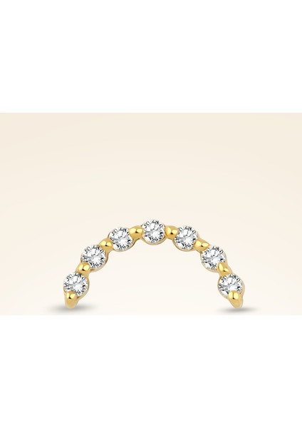 0,03 Karat Pırlanta Helix Piercing