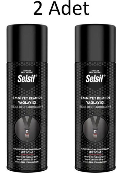 Emniyet Kemeri Yağlayıcı 2 Adet