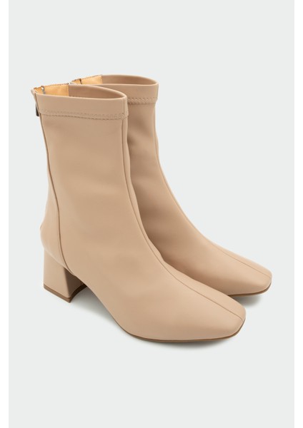 Dixi Nude Deri Küt Burun Streç Bot fiyatları