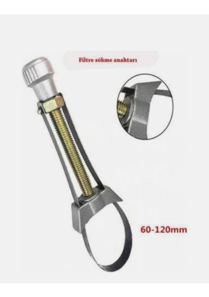 Ayarlı Yağ Filtre Sökme Anahtarı Aparatı