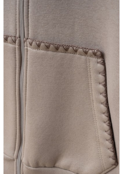 Cepleri Dikişli Fermuarlı Kız Çocuk Takım indirimleri