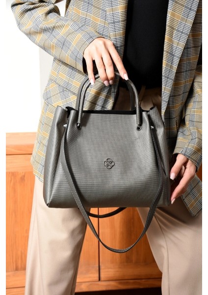 Kadın Kol ve Omuz Çantası Evrak Okul Geniş Çanta