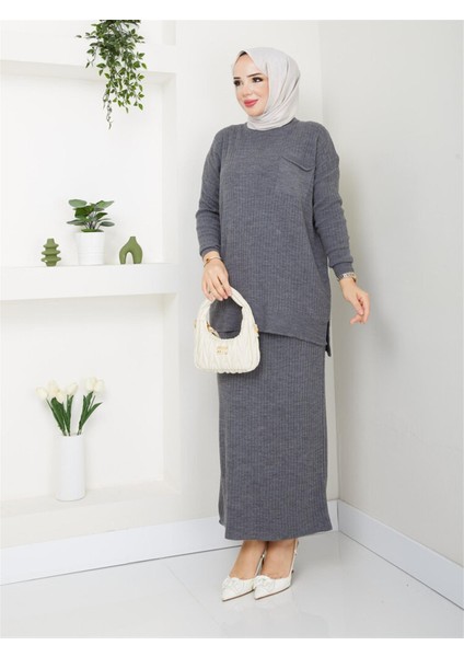 3402 Tek Cepli Fitilli Etekli Triko Takım fiyatları