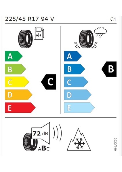 Polarmaxx Sport 225/45 R17 94V Reinf. Kış Lastiği - 2025 fiyatları