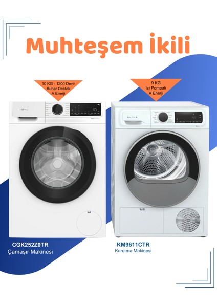 2'li Avantajlı Set ( CGK252Z0TR- KM9611CTR )