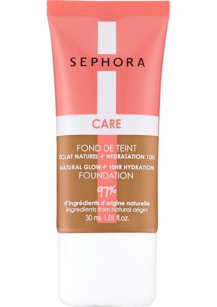 Care Glow - Fondöten 25,5 N (Neutral Medium) - 30ML
