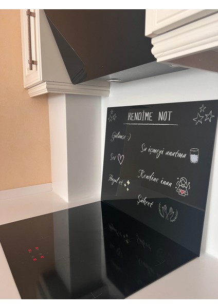 50×60 cm Temperli Cam Ocak Arkası Koruyucu – Mutfak Kuralları & Bonjour Yazı Desenli fiyatları