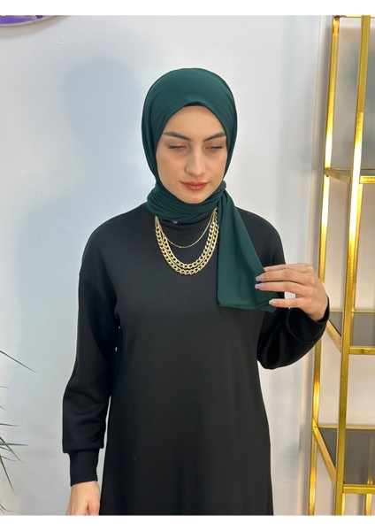 Ithal Kumaş Çıtçıtl Hazır Şal Iki Sekılde Kullanılır Zümrüt