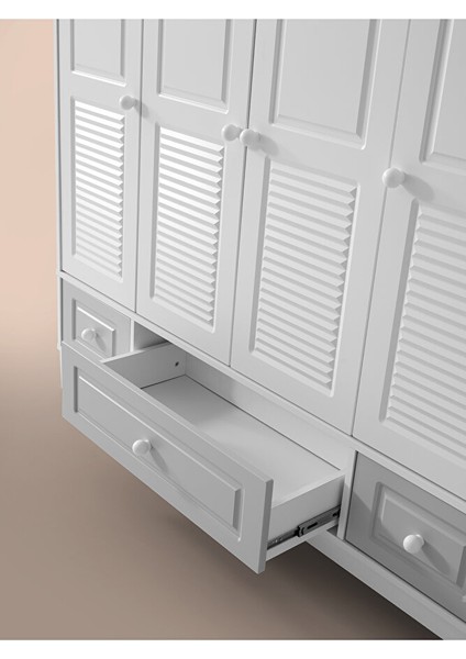 Lorena 4 Kapılı Dolap, Bebek ve Genç Odası Dolap modelleri