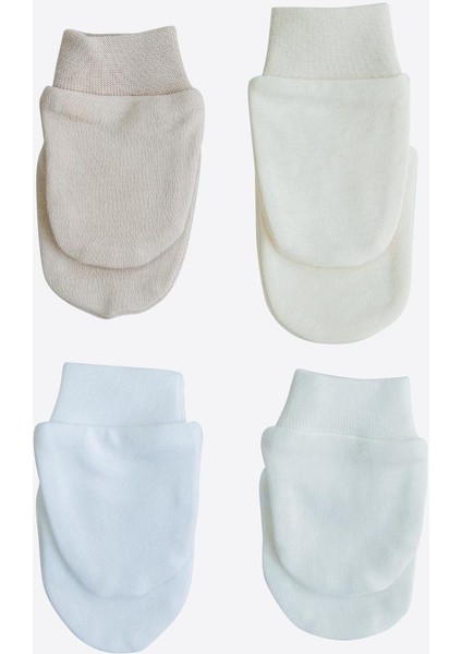 Organik Mylo 4'lü Eldiven Çok Renkli