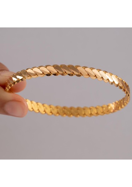 2 Ad x 20 Gram (Gr) 3'lü Burma Bilezik 22 Ayar Yatırımlık Işçiliksiz modelleri