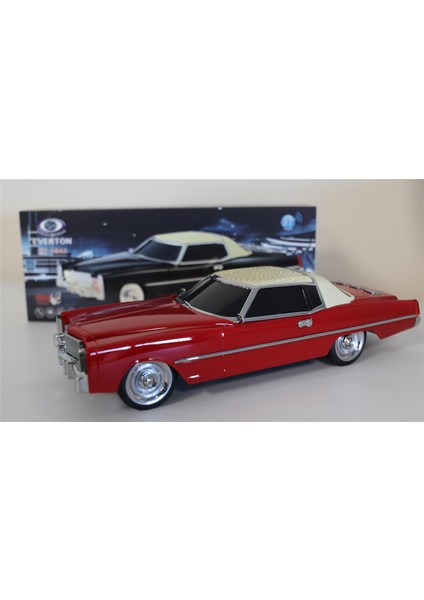 RT-1941 Kırmızı Bluetooth Fm-Usb-Tf-Aux Şarjlı Nost