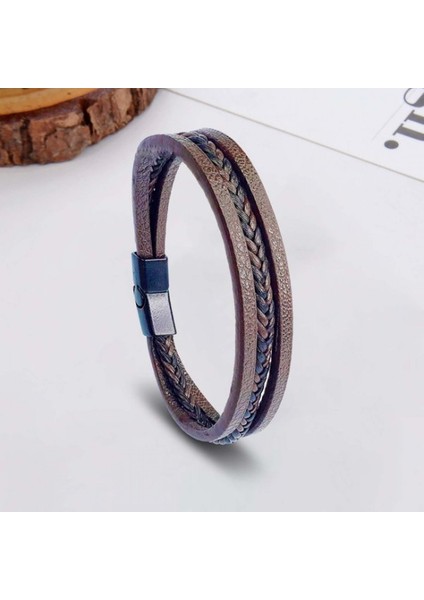 Kahverengi Siyah Saç Örgü ve Çelik Bileklik 9593B10D2 fiyatları