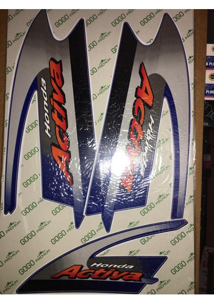 Honda Activa Komple Çıkartma Seti Mavi fiyatları