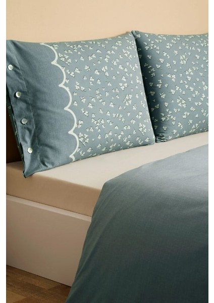 Özdilek Çift Kişilik Ranforce Nev Takımı Cilantro Mavi modelleri