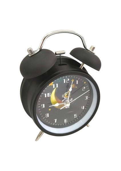 Astronot Tasarımlı Metal Siyah Masa Üstü Alarmlı Çalar Saat fırsatları