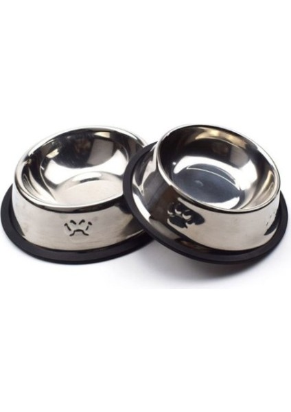 Paslanmaz Çelik Metal Mama Kabı 18 Cm. modelleri