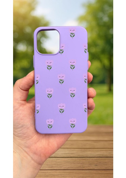 iPhone 13/14 - Mini Lale Desenli Silikon Darbe Emici Klasik Korumalı Rubber KILIF277 fiyatları