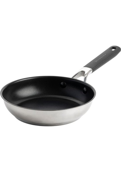 Paslanmaz Çelik Kızartma Tavası, Seramik Kaplama 20 cm