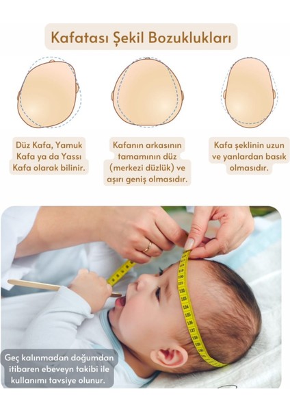 Yenidoğan Bebek Kafa Yastıgı