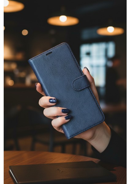 Samsung Galaxy A07 Kılıf Kapaklı ve Cüzdanlı Stand Olabilen Deri Premium Kılıf