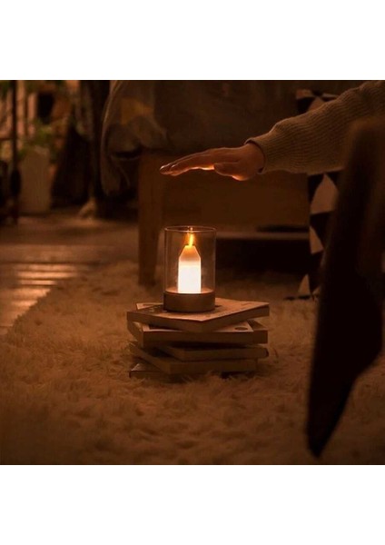Dimmerli Alev Efektli Masa Lambası Dekoratif Mum modelleri
