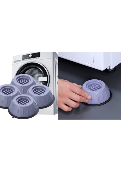 Çamaşır Makinesi Titreşim Önleyici Kaydırmaz Vantuzlu Stoper Set (5067) indirimleri