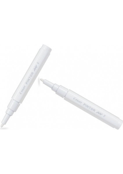 Pılot Pintor (F) Yuvarlak Uç Beyaz ( Iki Adet )