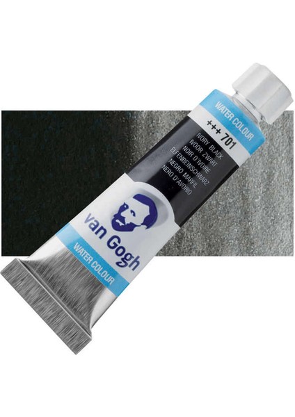 Van Gogh 10 Ml. Tüp Sulu Boya 701 Ivory Black