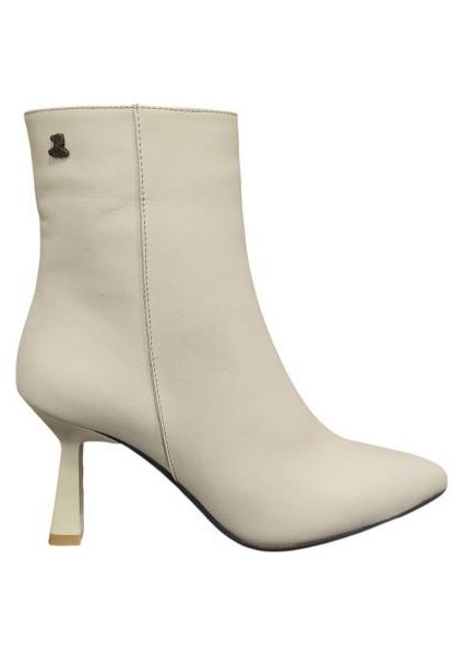 2554002K Ince Topuk Sivri Deri Klasik Kadın Bot fırsatları