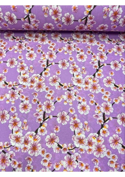 Masa Örtüsü & Piknik Örtsü -Raşel Kumaş 120 cm x 160 cm -Çiçek Desenli