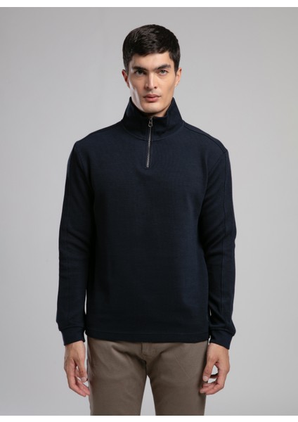 Dik Yaka Lacivert Erkek Sweatshırt 261 Lcm 241039 Desona Lacivert fiyatları