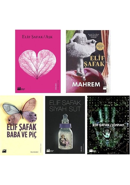 Ask+Mahrem+Baba ve P Ic+Siyah Sut+Pinhan=(5 Kitap)