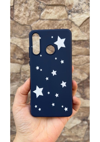 Huawei P30 Lite Uyumlu Mini Yıldız Desenli Silikon Darbe Emici Klasik Korumalı Rubber Kılıf fiyatları