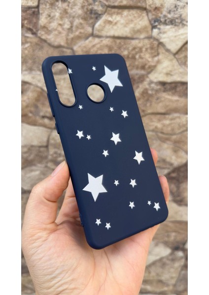 Huawei P30 Lite Uyumlu Mini Yıldız Desenli Silikon Darbe Emici Klasik Korumalı Rubber Kılıf modelleri