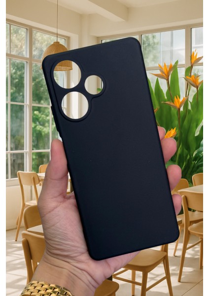 Infinix Hot 30 - Silikon Darbe Emici Klasik Korumalı Rubber Kılıf