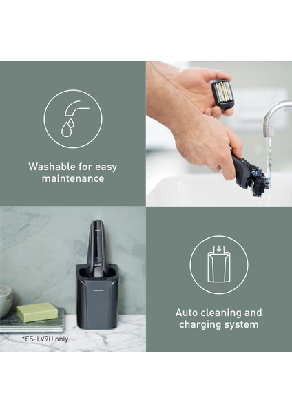 ES-LV9U-K Series 900 Islak/kuru Tıraş Makinesi