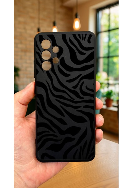 Samsung Galaxy A32 -Zebra Desenli Silikon Darbe Emici Klasik Korumalı Rubber Kılıf fiyatları