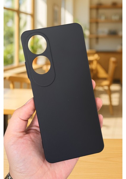Oppo A60 Uyumlu Silikon Darbe Emici Klasik Korumalı Rubber Kılıf