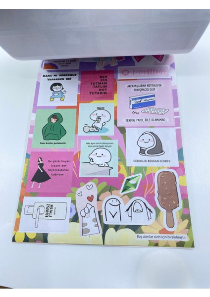 Sticker Kitabı Sarı modelleri