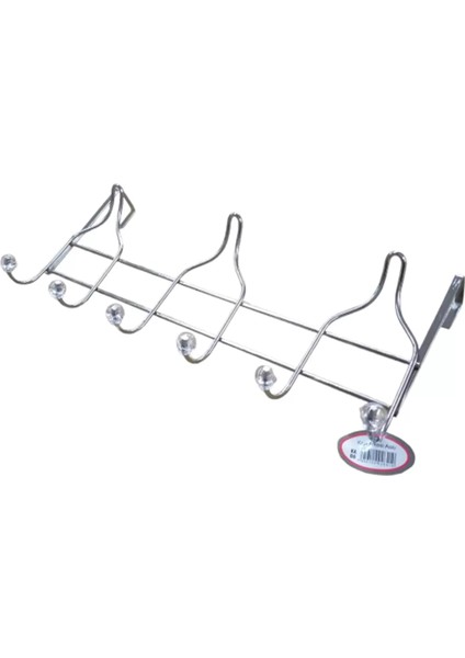 Enfa Amerikan Kapı Arkası Askı 6lı - Krom Royaleks-Ka-06