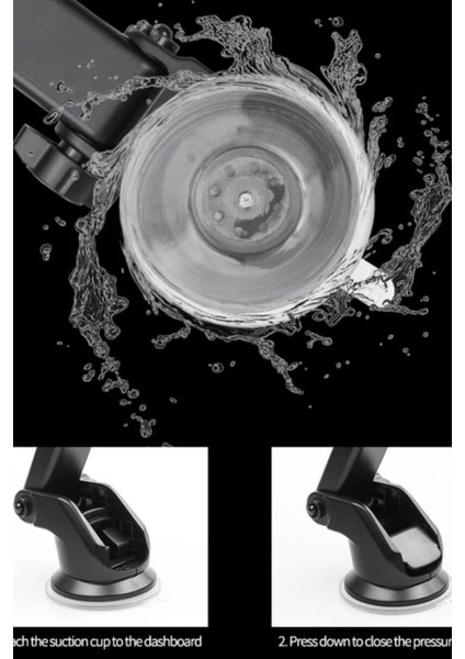 Araç Içi Ayarlanabilir Telefon Tutucu Evrensel Tüm Telefonlara Uyumlu Torpido