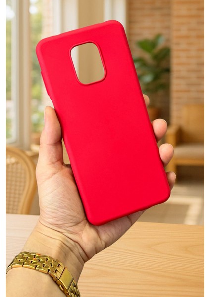 Xiaomi Redmi Note 9 Pro ve 9s Uyumlu Silikon Darbe Emici Klasik Korumalı Rubber Kılıf