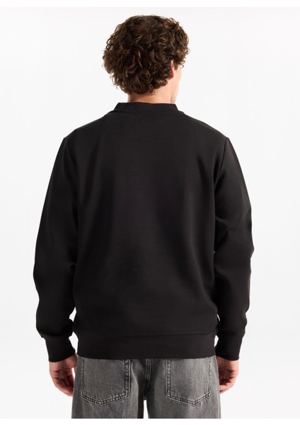 Yuvarlak Yaka Siyah Erkek Sweatshırt 261 Lcm 241042 Dorres Siyah indirimleri