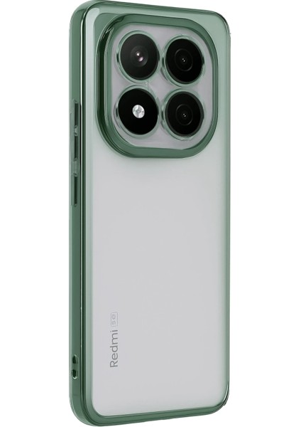 Nrzsnt Newface Xiaomi Redmi Note 14 Pro Plus Kılıf Razer Lensli Silikon - Yeşil fiyatları